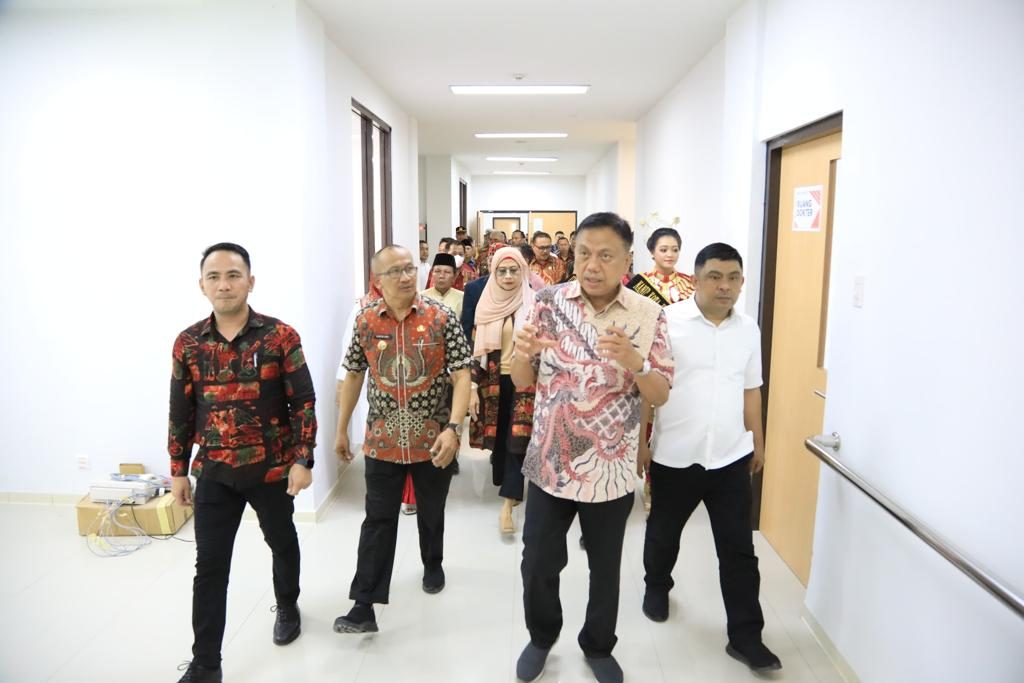 Gubernur Sulawesi Utara dan Pj. Wali Kota Kotamobagu Resmikan Gedung Infeksius Center RSUD Kotamobagu